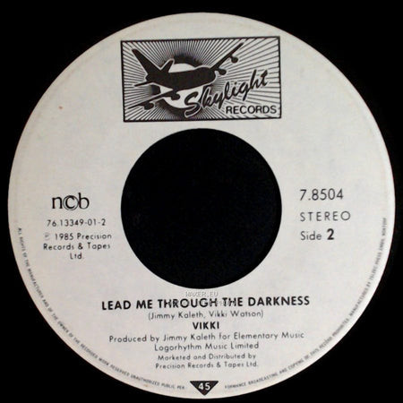Vikki - Love Is... / Lead Me Through The Darkness side B