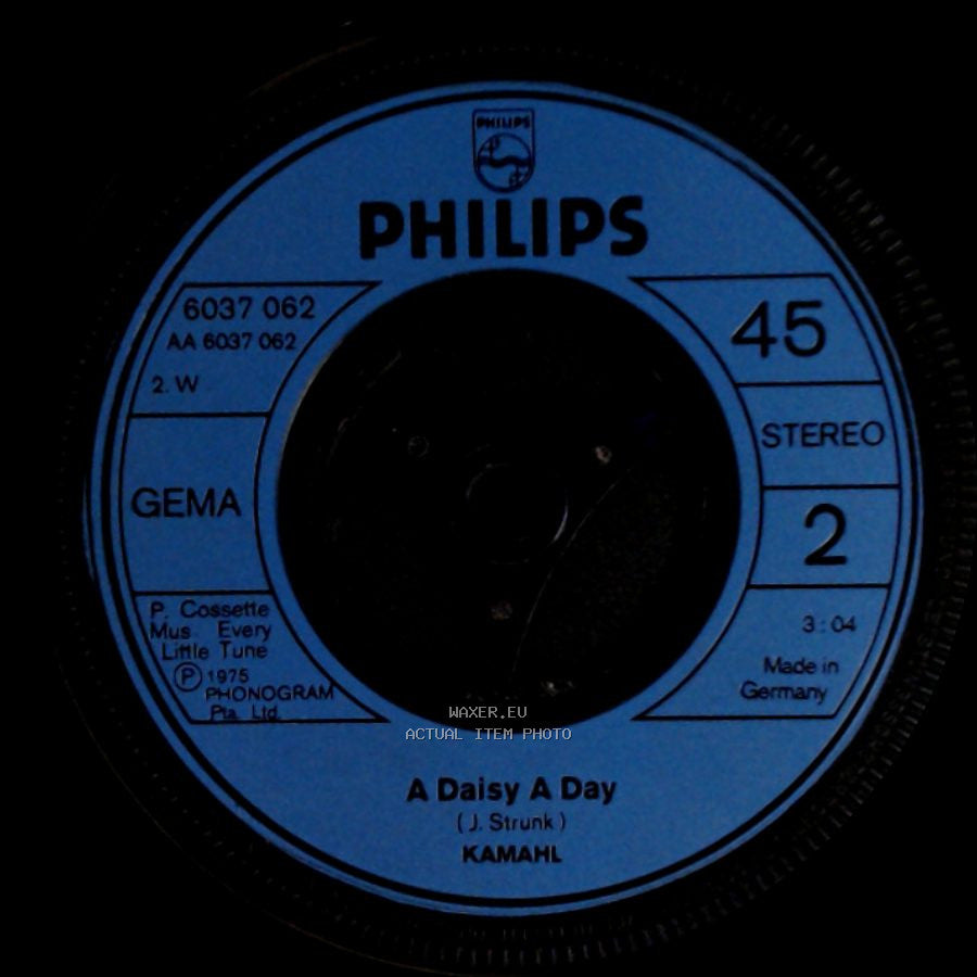Kamahl - The Elephant Song / A Daisy A Day side B