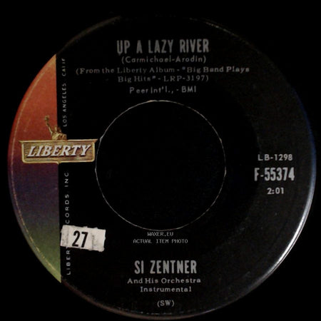 Si Zentner And His Orchestra - Shufflin' Blues / Up A Lazy River side B