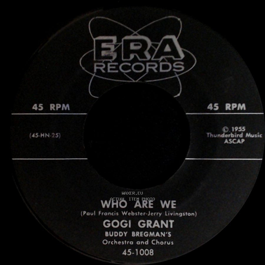 Gogi Grant - Who Are We / We Believe In Love side A