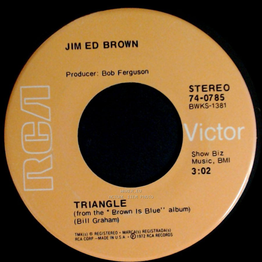 Jim Ed Brown - All I Had To Do / Triangle side B