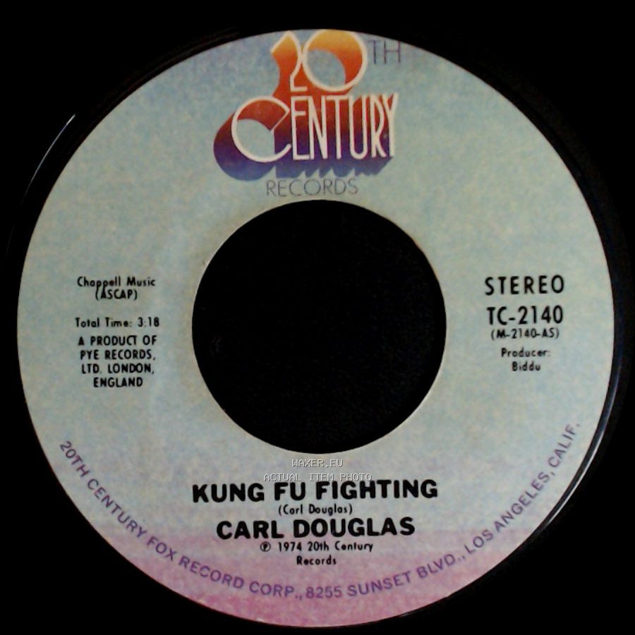 Carl Douglas - Kung Fu Fighting / Gamblin' Man side A
