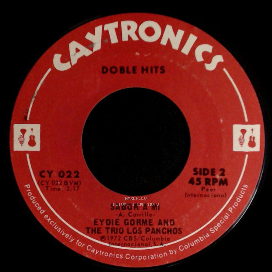 Eydie Gorme And The Trio Los Panchos - Amor / Sabor A Mi side B