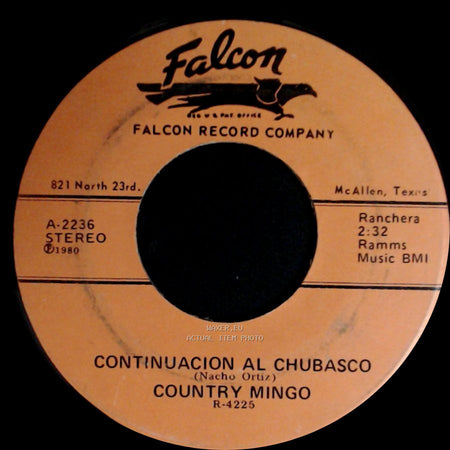 Country Mingo - Continuacion Al Chubasco / Con Quien Palabras side A