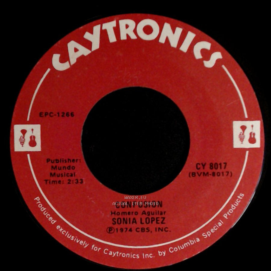 Sonia Lopez - Mi Maldito Corazon / Confusion side B