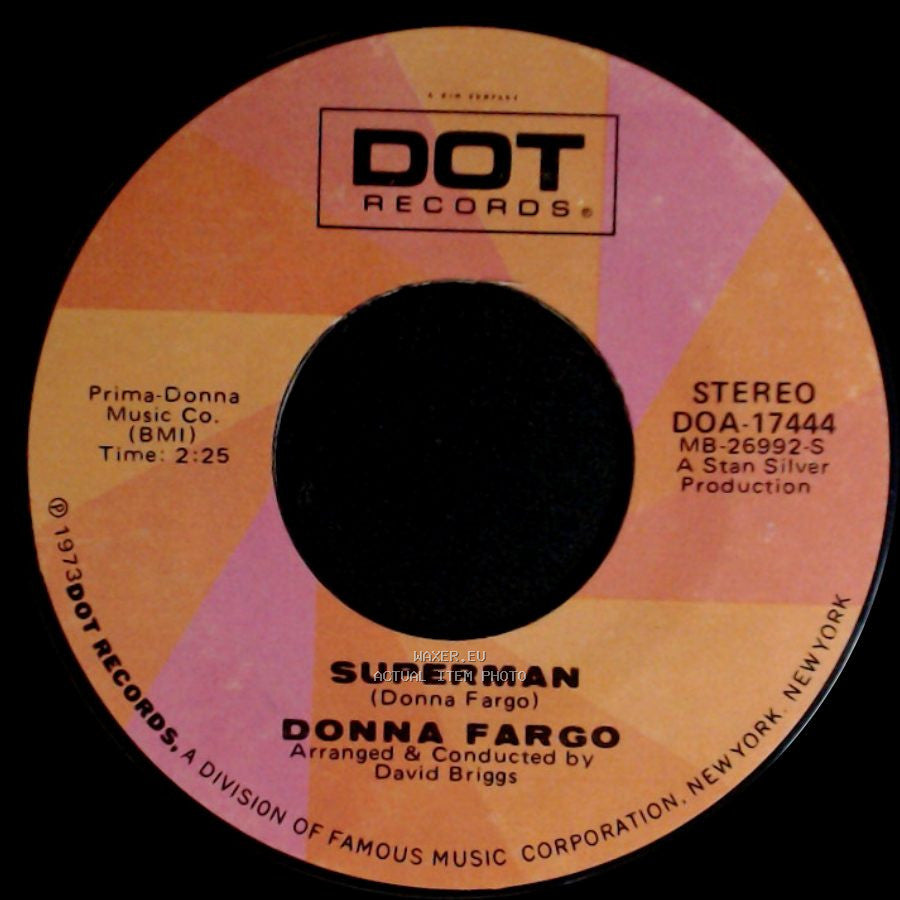 Donna Fargo - Forever Is As Far As I Could Go / Superman side B