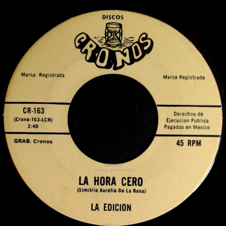 La Edicion - La Hora Cero / Chino Chan Fu side A