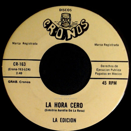 La Edicion - La Hora Cero / Chino Chan Fu side A