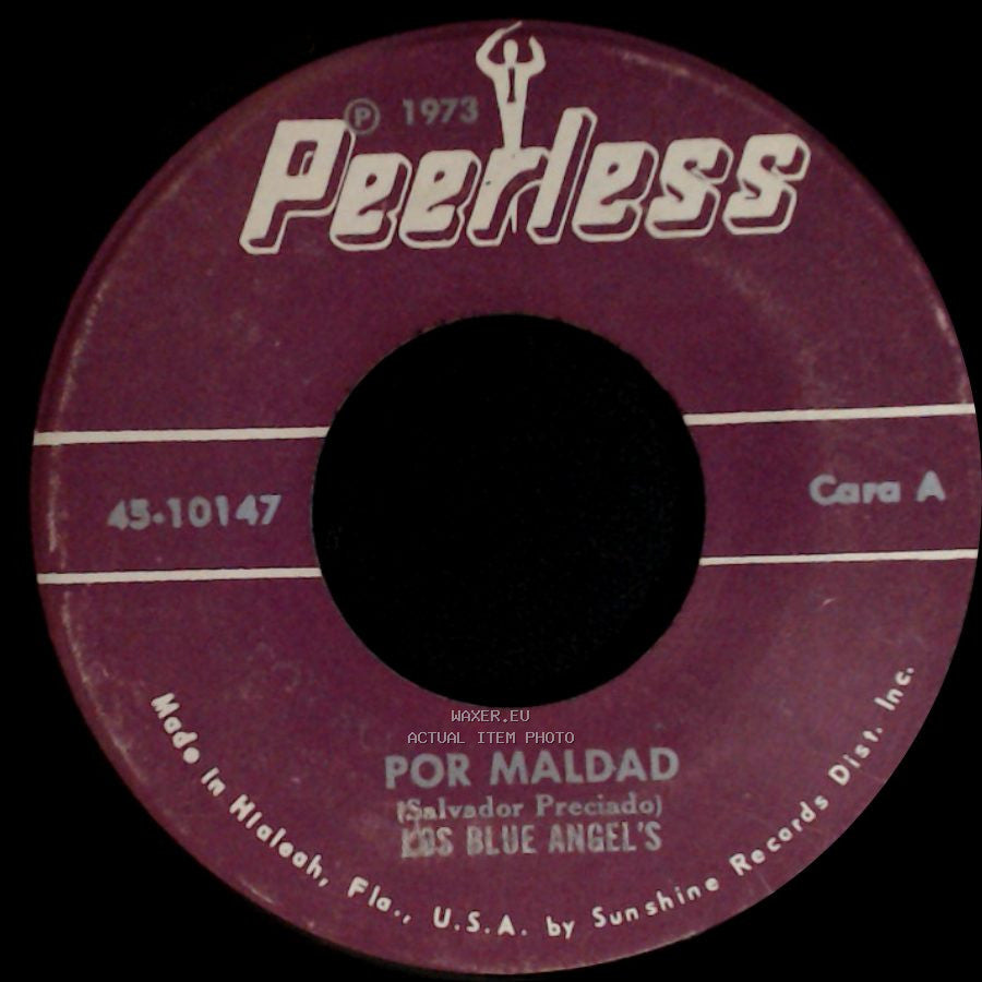 Los Blue Angel's - Por Maldad / Yo Te Olvidare - Once Up On A Time side A