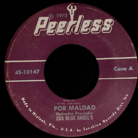 Los Blue Angel's - Por Maldad / Yo Te Olvidare - Once Up On A Time side A