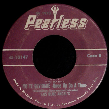 Los Blue Angel's - Por Maldad / Yo Te Olvidare - Once Up On A Time side B