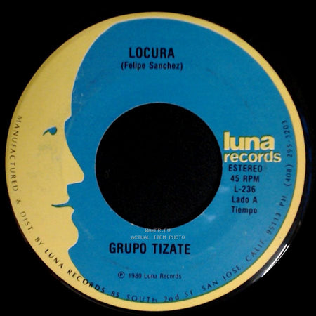 Grupo Tizate - Locura / Tierra Querida side A