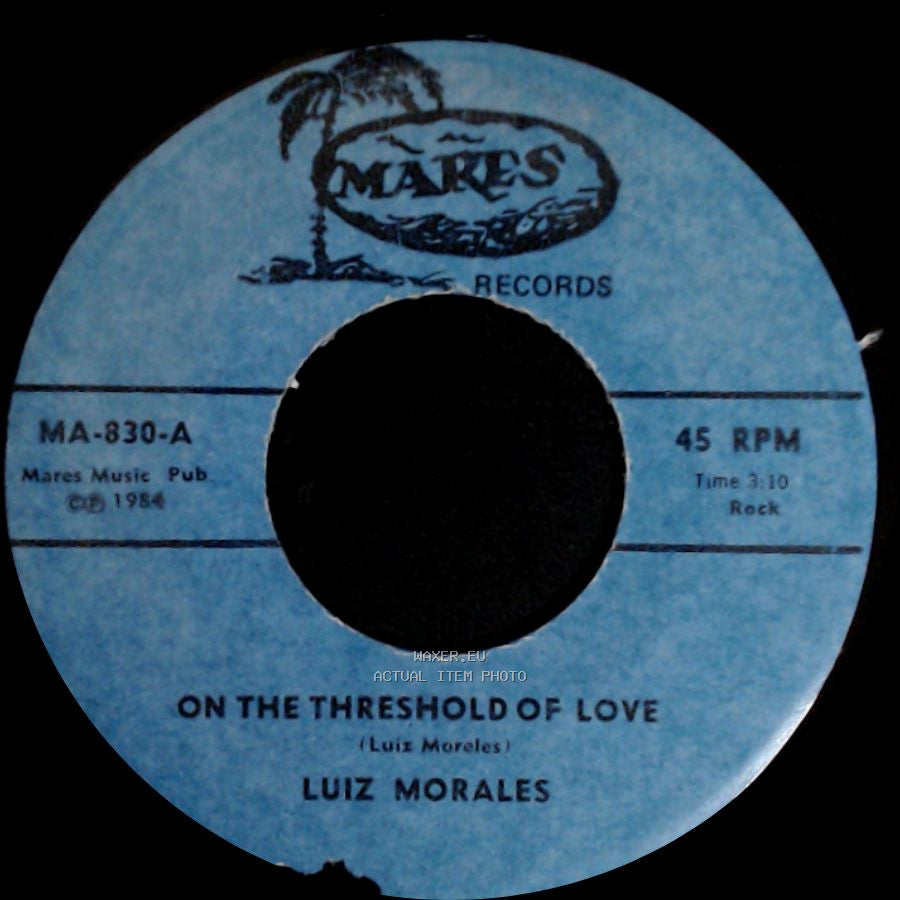 Luiz Morales - 'til I Loved You / On The Threshold Of Love side B