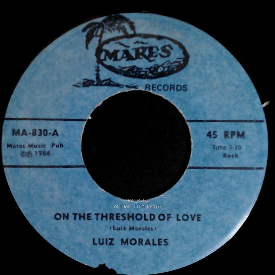 Luiz Morales - 'til I Loved You / On The Threshold Of Love side A