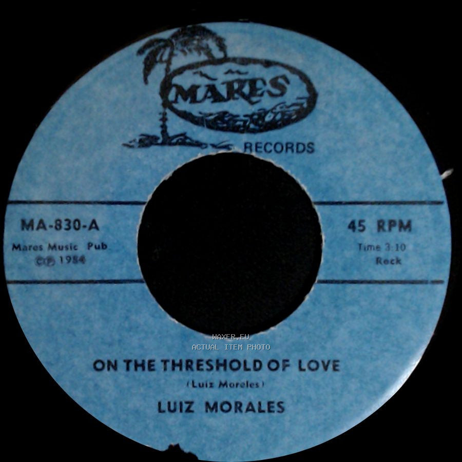 Luiz Morales - 'til I Loved You / On The Threshold Of Love side B
