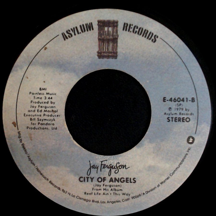Jay Ferguson - City Of Angels / Shakedown Cruise side A