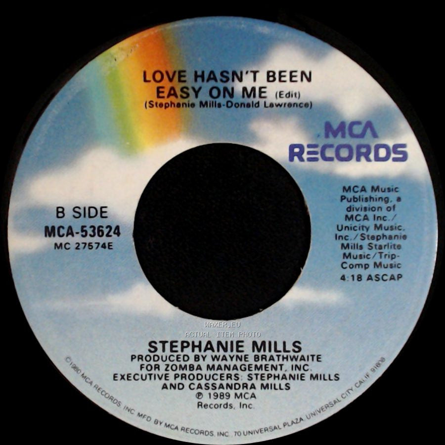 Stephanie Mills - Something In The Way (You Make Me Feel) / Love Hasn't Been Easy On Me (Edit) side B
