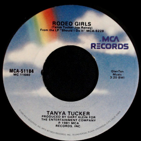 Tanya Tucker - Halfway To Heaven / Rodeo Girls side B