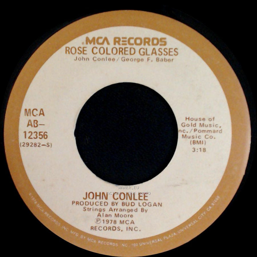 John Conlee - I'll Be Easy / Rose Colored Glasses side B