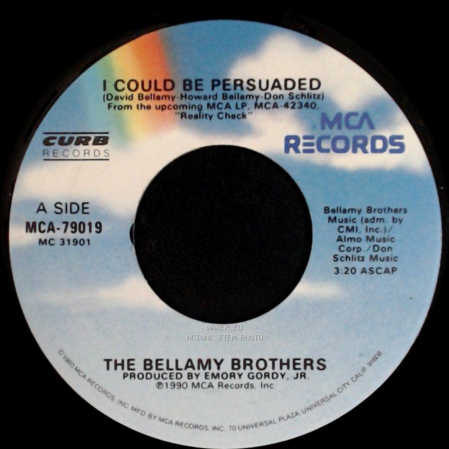 The Bellamy Brothers - I Could Be Persuaded / What's This World Coming To side A