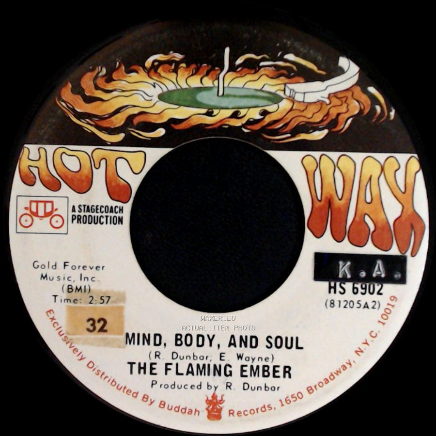The Flaming Ember - Mind, Body, And Soul / Filet De Soul side A