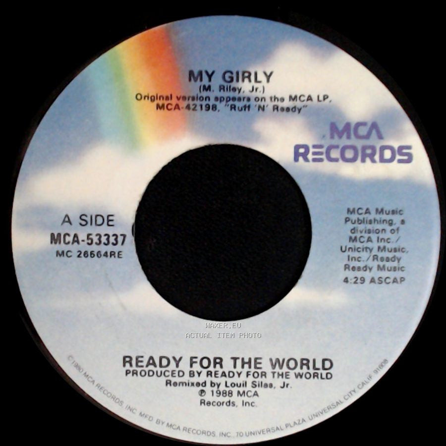 Ready For The World - My Girly / My Girly (Instrumental) side A