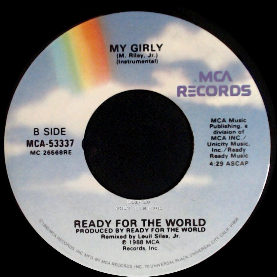 Ready For The World - My Girly / My Girly (Instrumental) side B