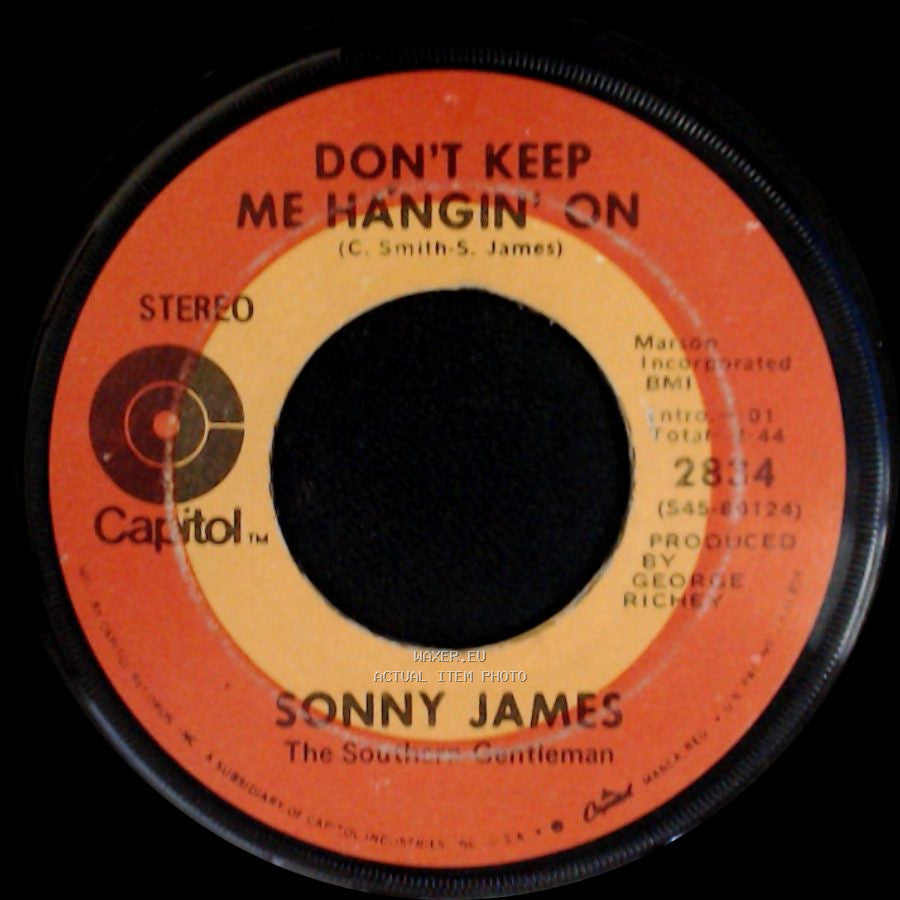 Sonny James - Don't Keep Me Hangin' On / Don't Keep Me Hangin' On side B
