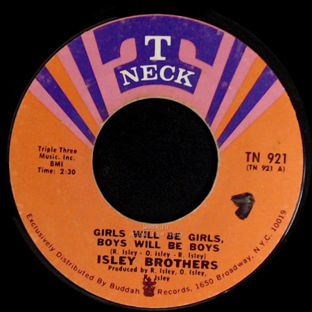 Isley Brothers - Girls Will Be Girls, Boys Will Be Boys / Get Down Off Of The Train side A