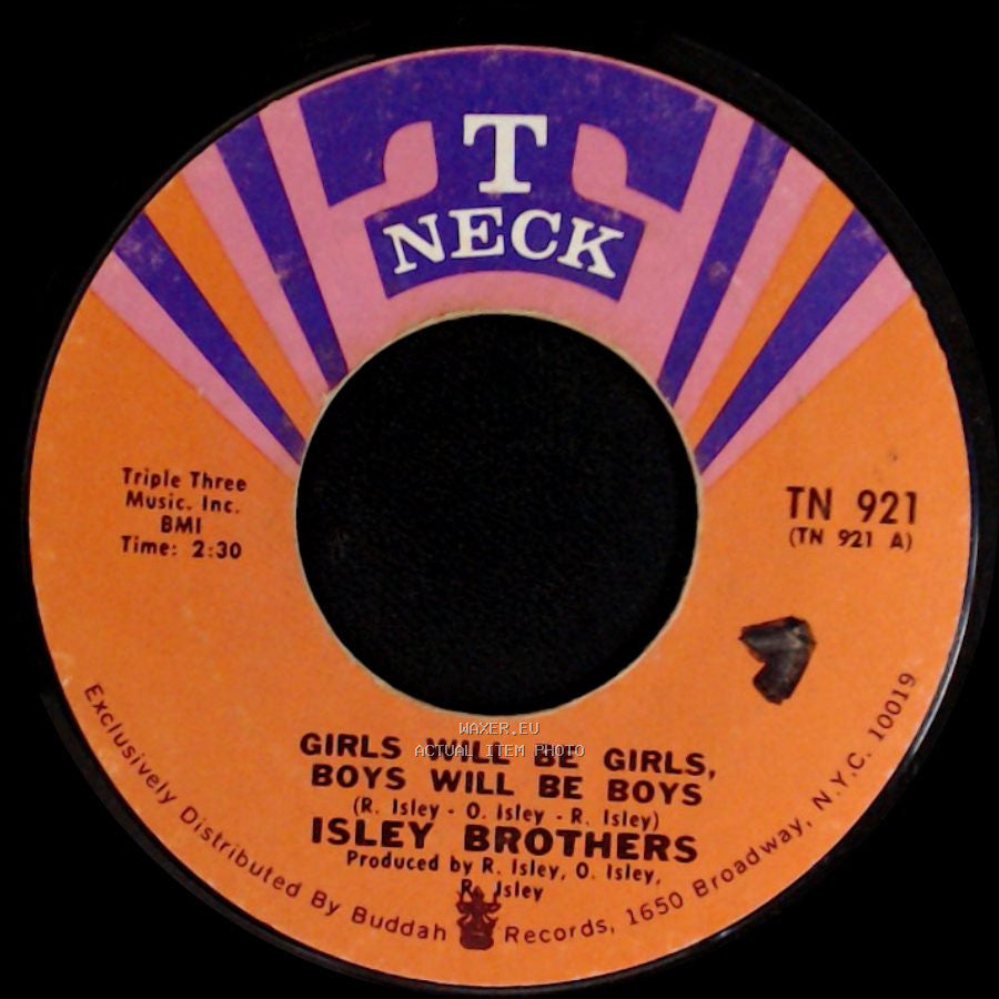 Isley Brothers - Girls Will Be Girls, Boys Will Be Boys / Get Down Off Of The Train side A