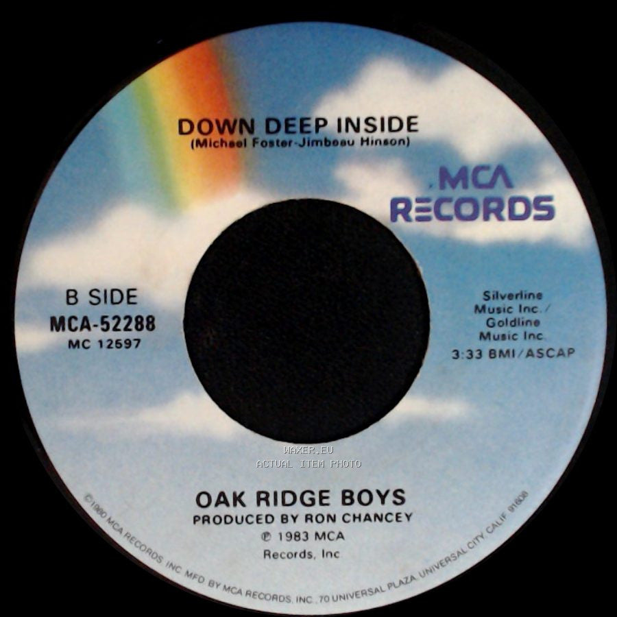 Oak Ridge Boys - Ozark Mountain Jubilee / Down Deep Inside side B