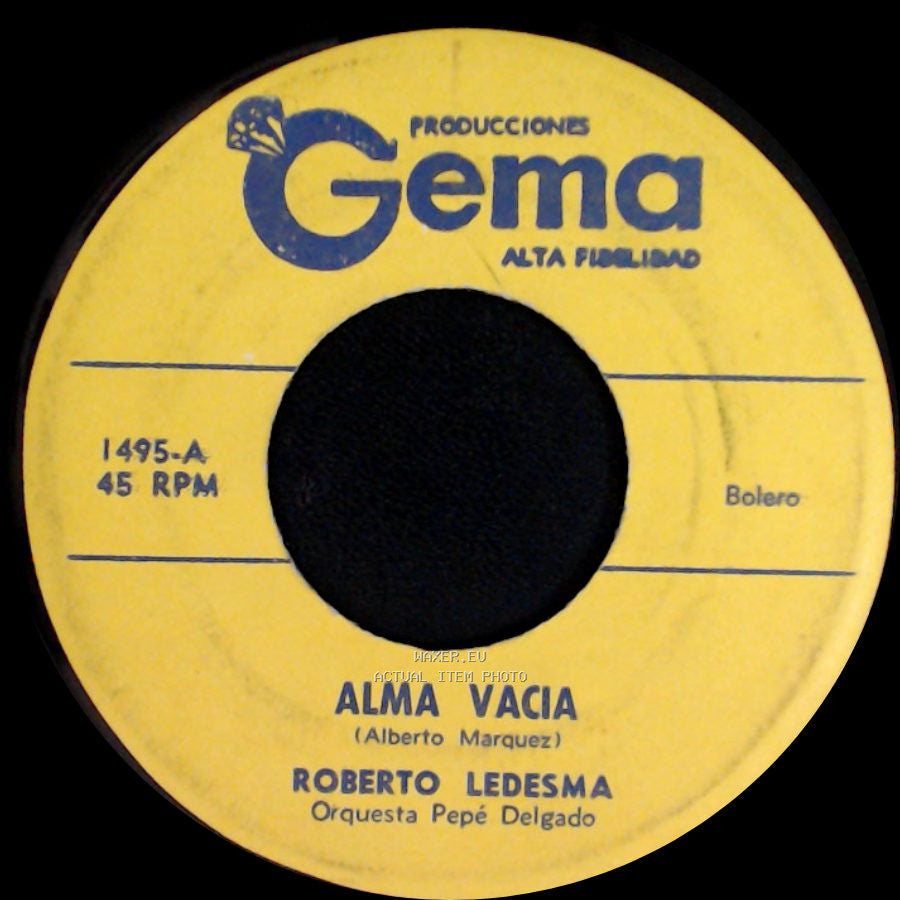 Roberto Ledesma - Alma Vacia / Perdoname Otra Vez side A