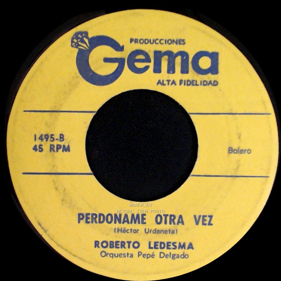 Roberto Ledesma - Alma Vacia / Perdoname Otra Vez side B