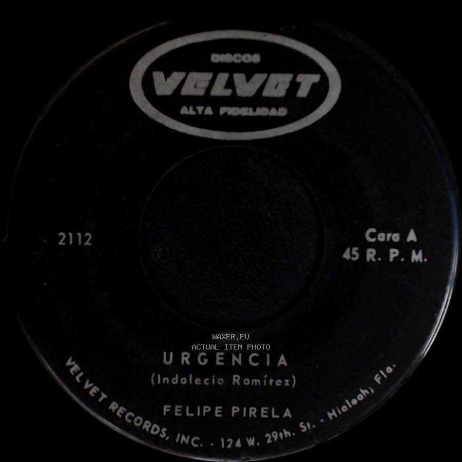 Felipe Pirela - Urgencia / Imaginate side A