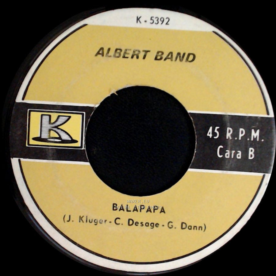 Albert Band - Un Rayo De Sol / Balapapa side B