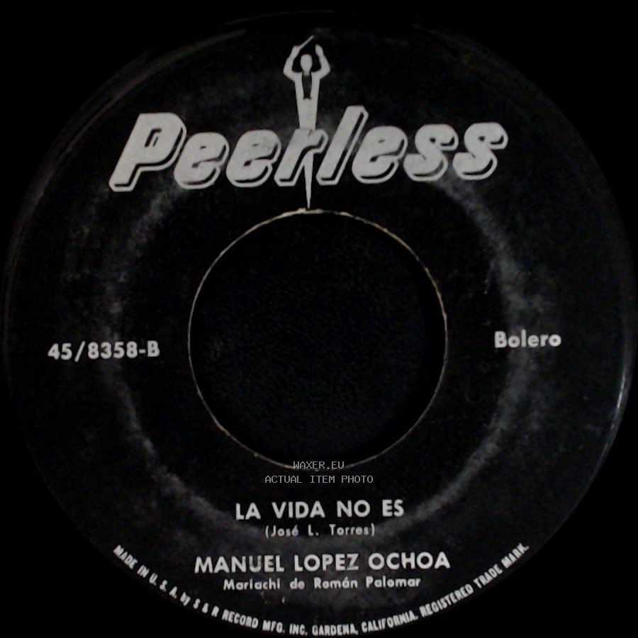 Manuel Lopez Ochoa - La Vida No Es / Corrido De Chucho El Roto side A