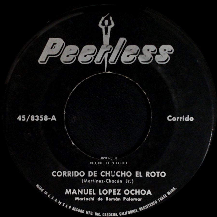 Manuel Lopez Ochoa - La Vida No Es / Corrido De Chucho El Roto side B