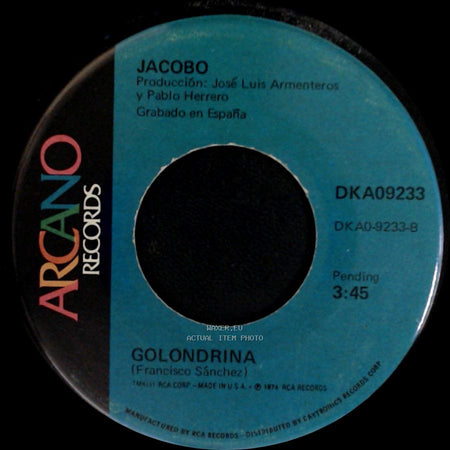 Jacobo - Golondrina / Golondrina side A