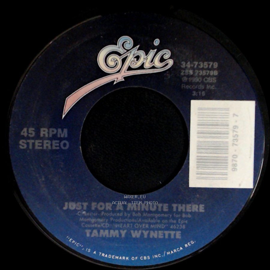 Tammy Wynette - Just For A Minute There / I'm Turning You Loose side A