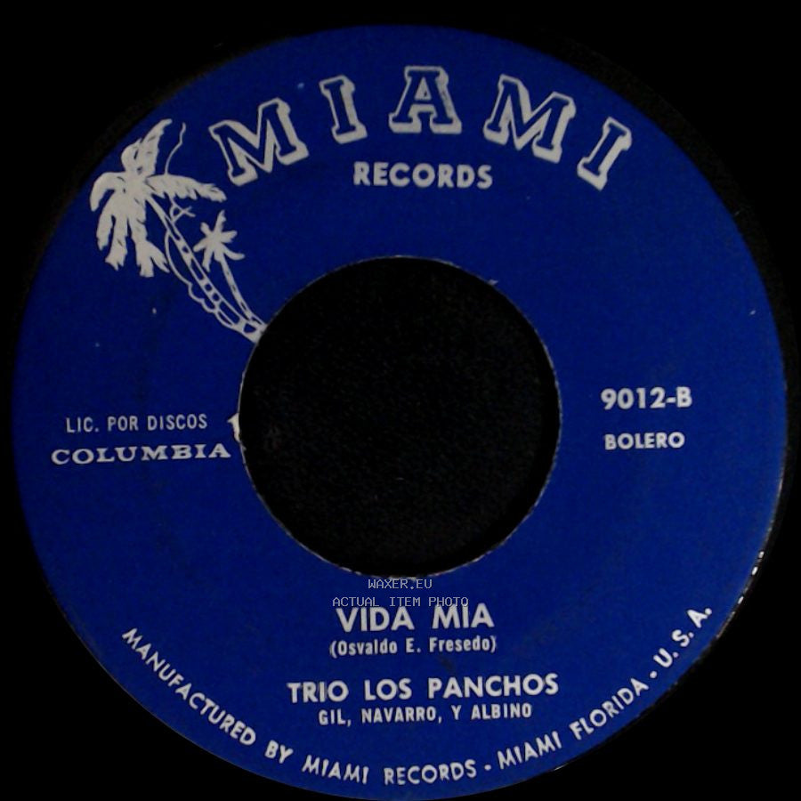 Trio Los Panchos - Hasta Siempre Amor / Vida Mia side B