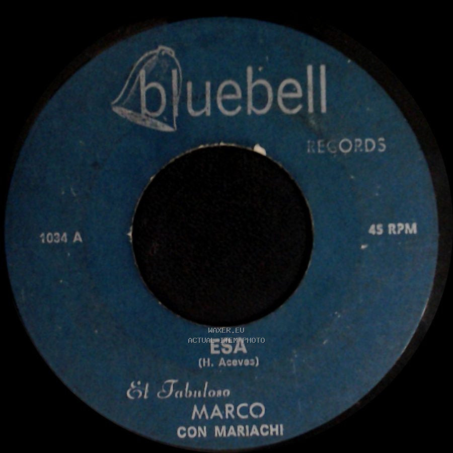 Marco Con Mariachi - Mi Angustia / Esa side B