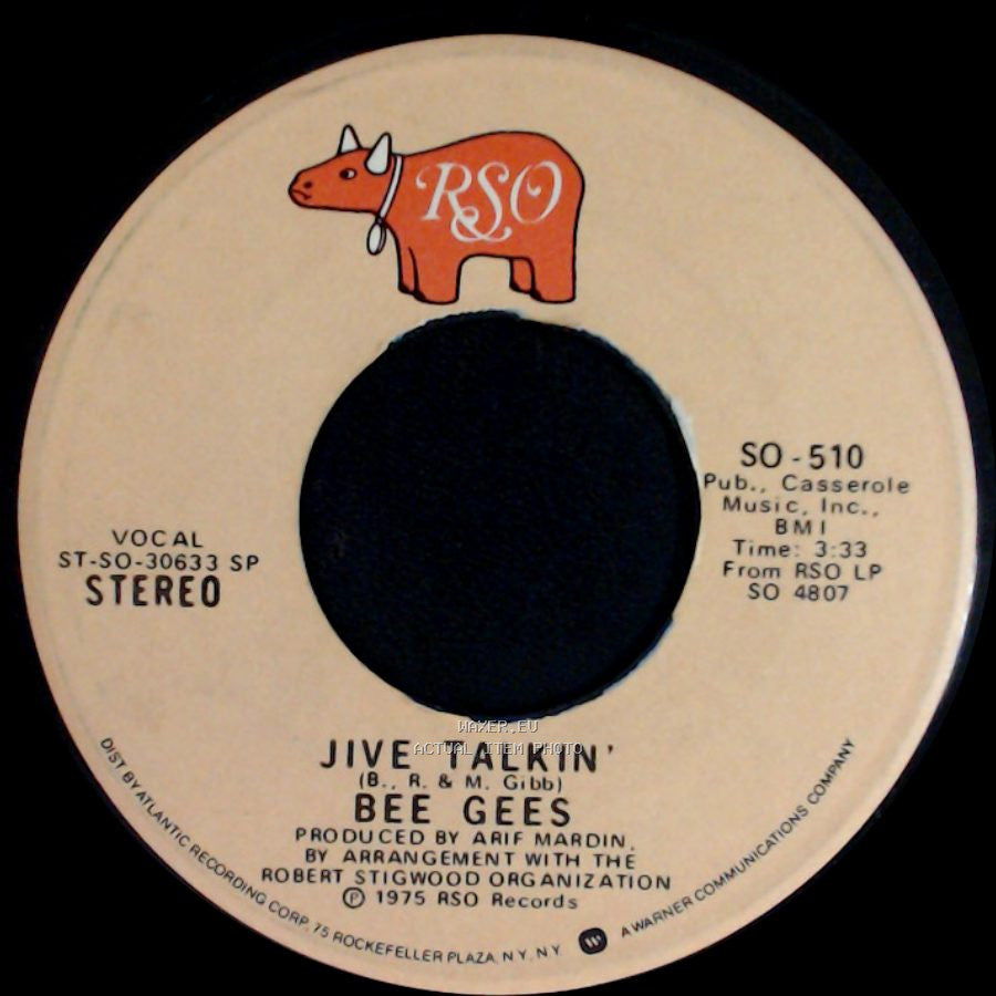 Bee Gees - Jive Talkin' / Wind Of Change side A