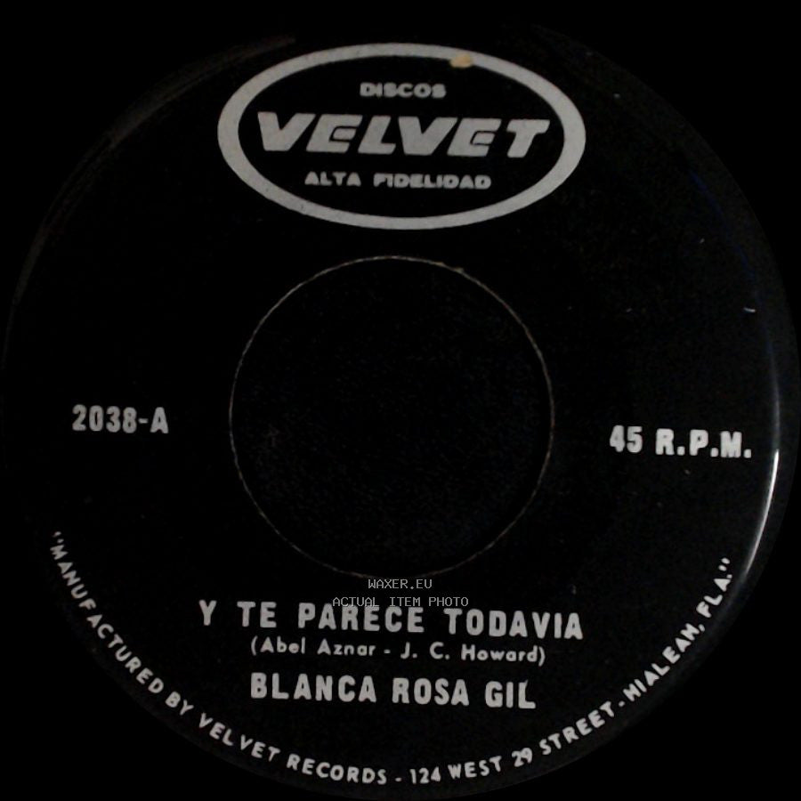 Blanca Rosa Gil - Y Te Parece Todavia / Besos Brujos side A
