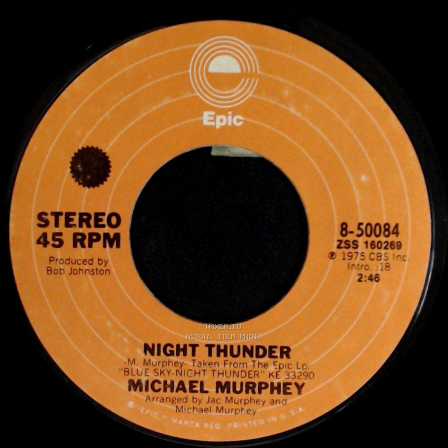 Michael Murphey - Night Thunder / Wildfire side A