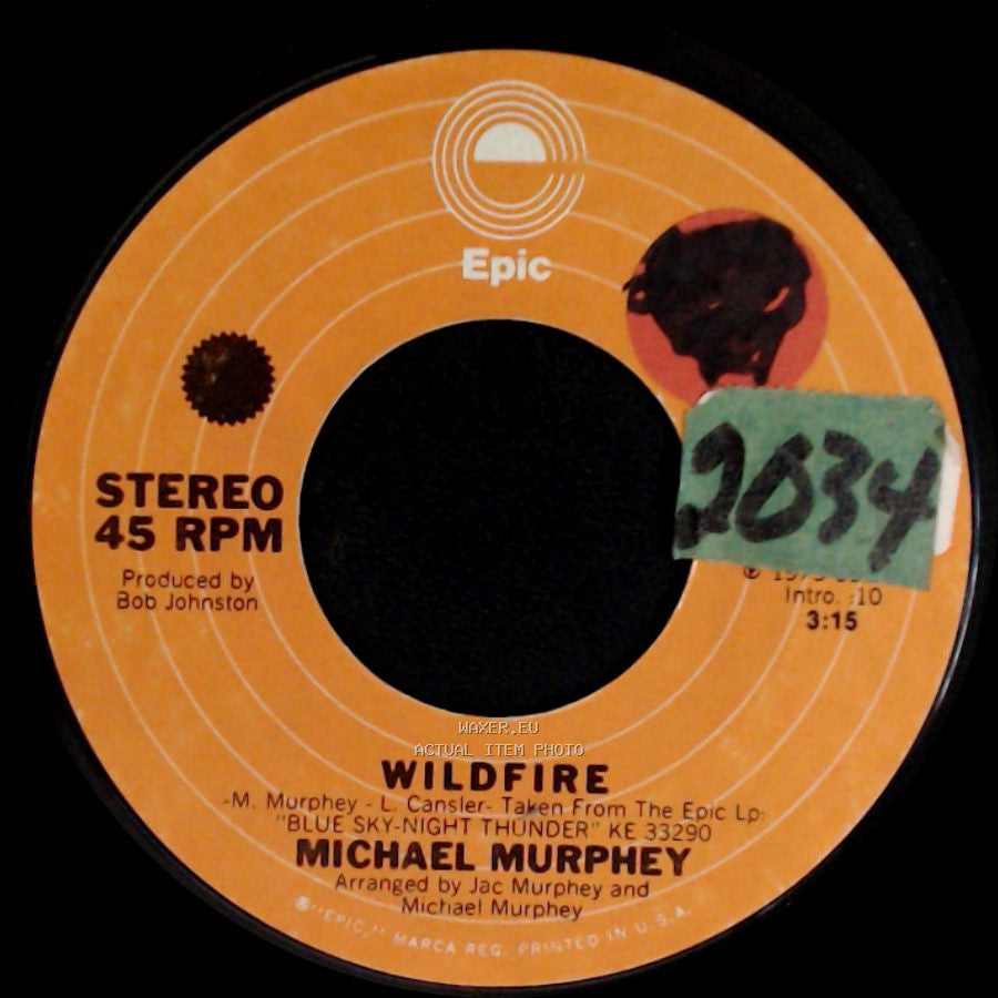Michael Murphey - Night Thunder / Wildfire side B