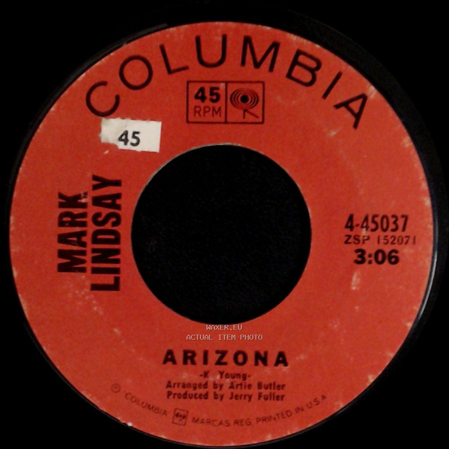 Mark Lindsay - Arizona / Man From Houston side A
