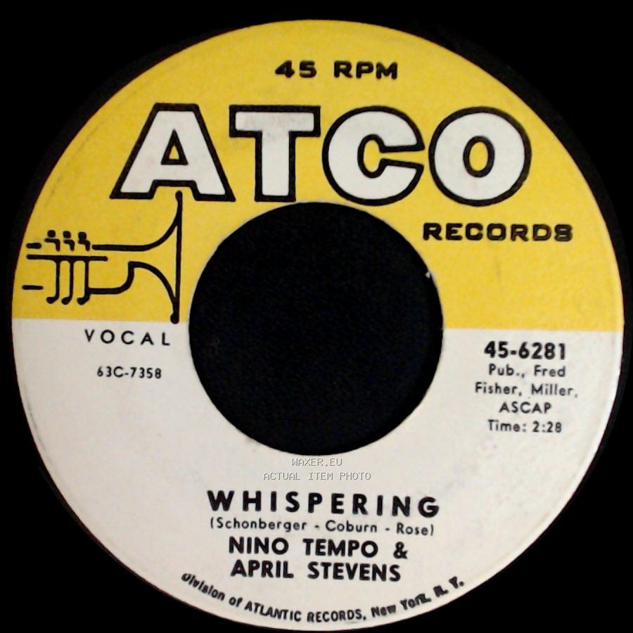 Nino Tempo & April Stevens - Whispering / Tweedlee Dee side A