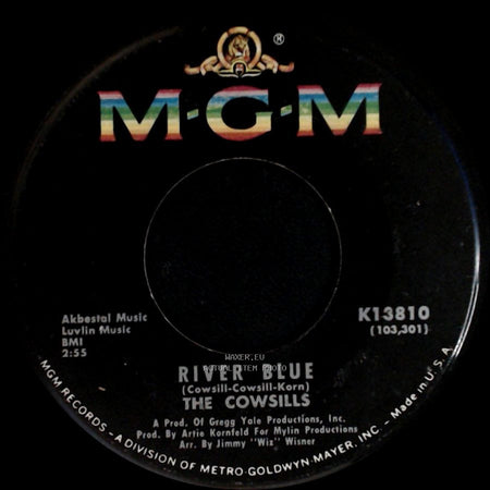 The Cowsills - River Blue / The Rain, The Park & Other Things side A