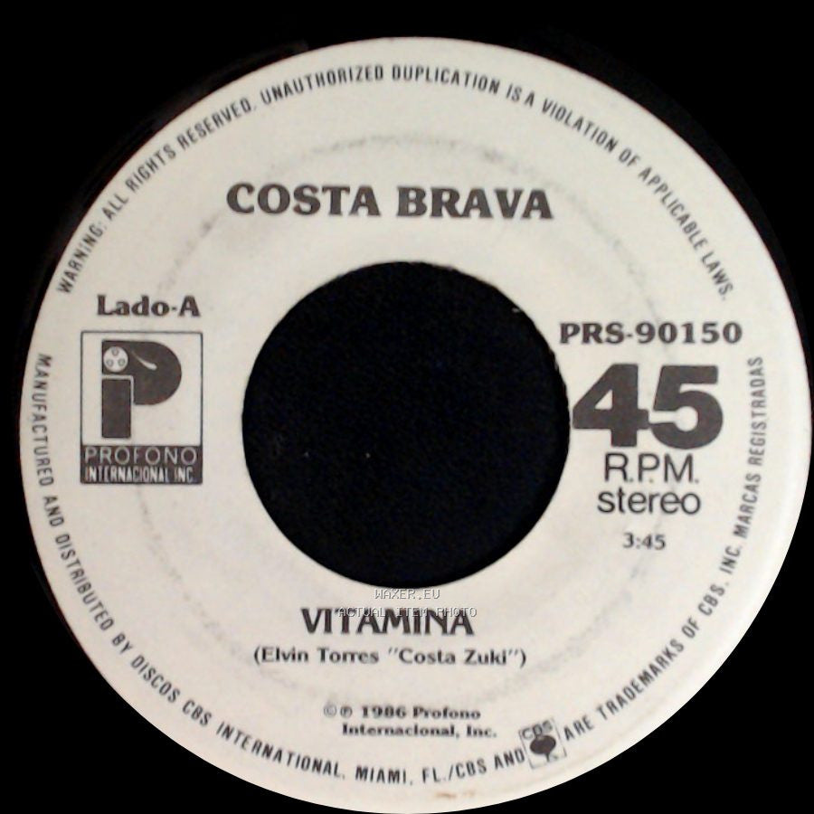 Costa Brava - Vitamina / Tu Precio side A