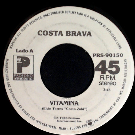 Costa Brava - Vitamina / Tu Precio side A